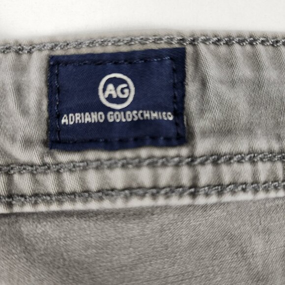 Adriano Goldschmied (AG) Jeans Mens 40x29 Gray The Protege Straight Leg - Picture 4 of 11